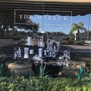 the window display