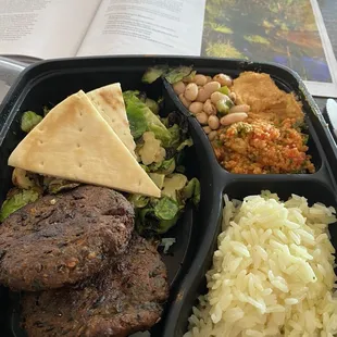 Vegan platter