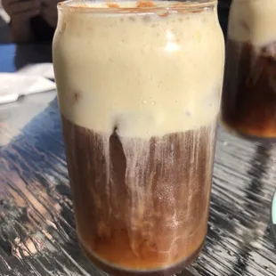 Eggnog cold brew- pure beauty