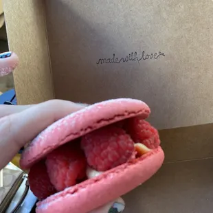 Giant macaron