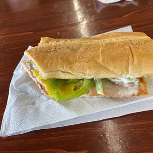 a sub sandwich