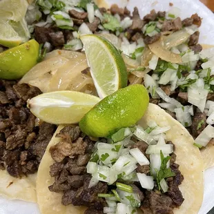 Carne asada tacos