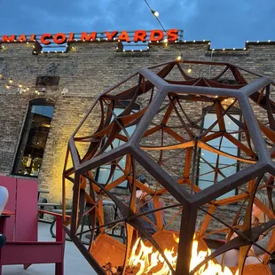 Outdoor sitting area