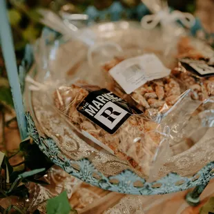 a basket of food