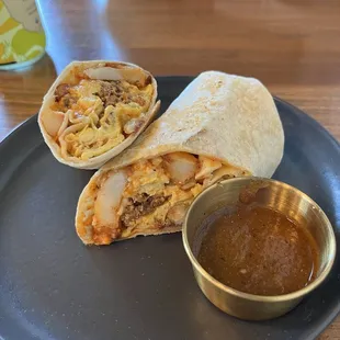 Breakfast burrito