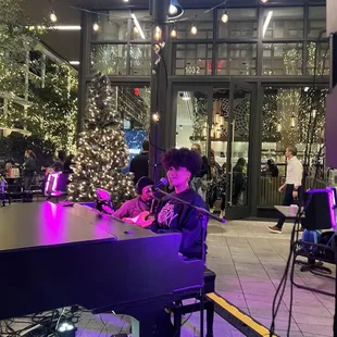 The Holiday Promenade evening market at Water Street