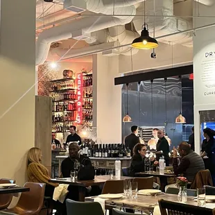 View of inside of the restaurant