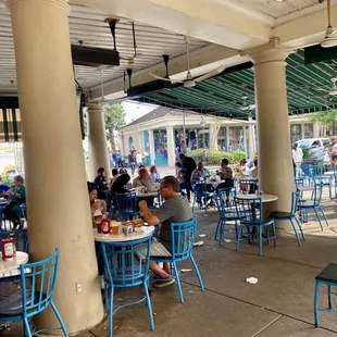 Patio seating