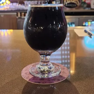 Imperial Stout - 11%ABV.  Good Pour For $7 + Tax.