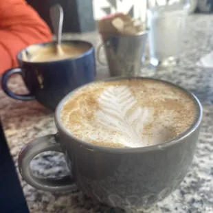 Almond Latté and Golden Milk