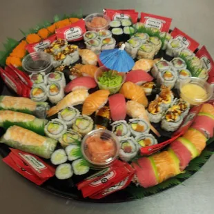 Fresh sushi available six days a week.  We take special orders!
