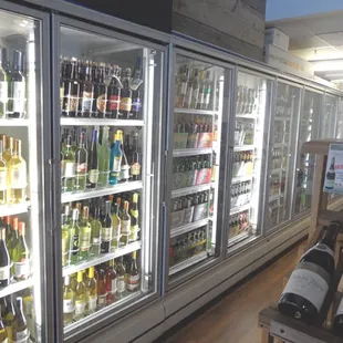 So many selections of drink, Beer &amp; Chilled Wines