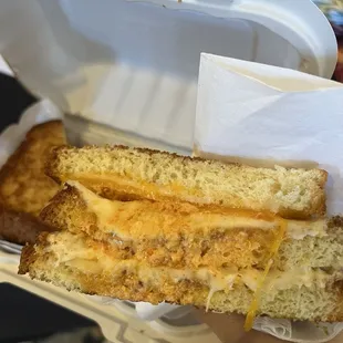 Three Arch Bay grilled cheese