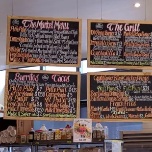 the grill menu