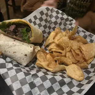 Steak Melt Wrap