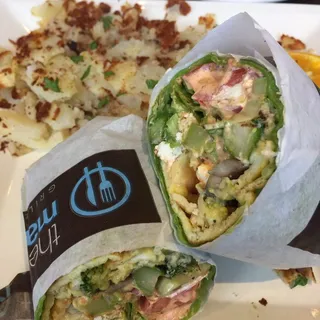 Breakfast Veggie Wrap