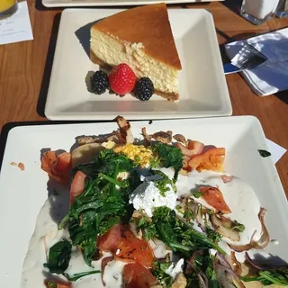 Breakfast Turkey Crepe