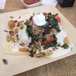 Breakfast Louisiana Sausage Crepe