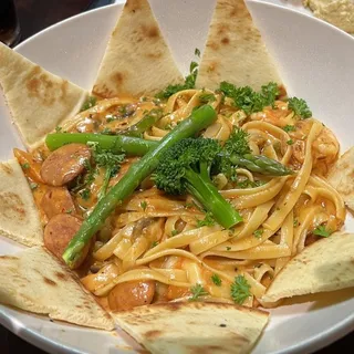 Greek Italian Sausage Wrap