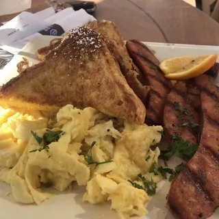 Louisiana Sausage and French Toast