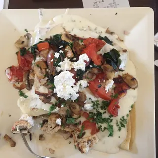 Savory Chicken Crepe