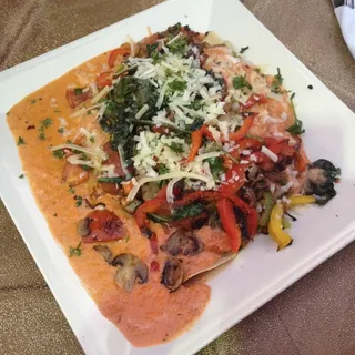 Savory Jambalaya Crepe