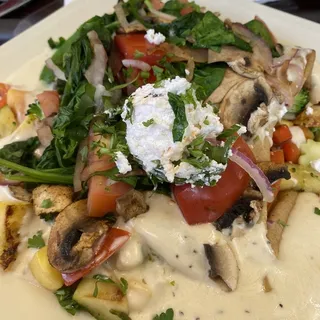 Savory Vegetarian Crepe