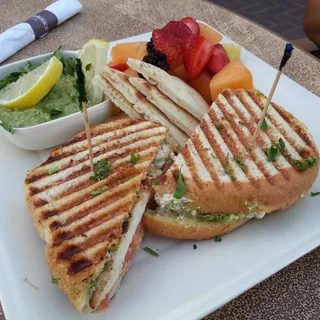 Avocado Chicken Panini