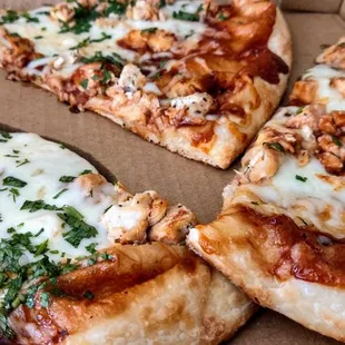 Bbq chicken pizza is the bomb!