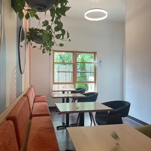 interior, sushi and sashimi