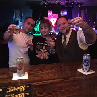 A worm shot during sound check