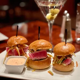 Ahi Tuna Sliders