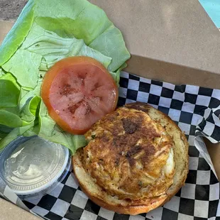 Crab Cake Sandwich