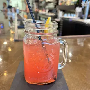 Raspberry lemonade