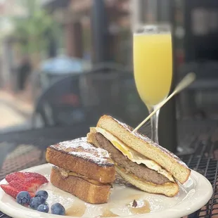 Mason Jar griddle Brunch menu