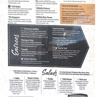 Most recent menu 10/21/24