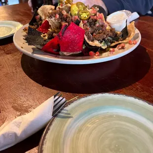 nachos, food