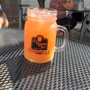 Bourbon smash I think the drink was called, my friend got it made with tequila instead and it was very good