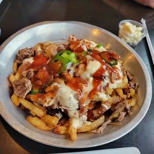 Mason jar fries