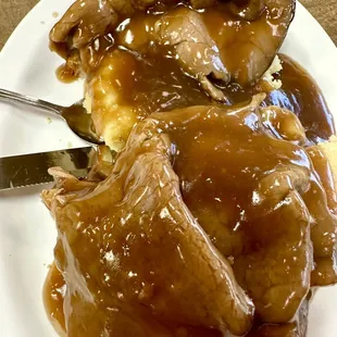 Open Faced Roast Beef