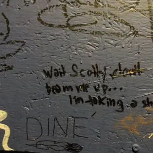 bathroom wall