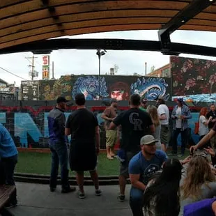 The back patio is awesome!
