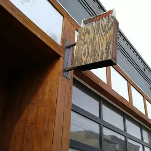 outside