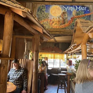 the interior of a restaurant