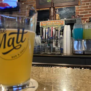 Boulevard Hazy Wheat Beer.
