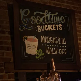 Good time Buckets!!' Margarita Walk-Off