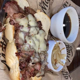 Prime Rib French Dip Sandwich