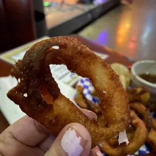 Burned Onion rings