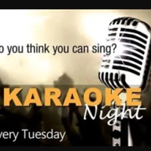 Karaoke Every Tuesday 9:30- 1:30 Am!!