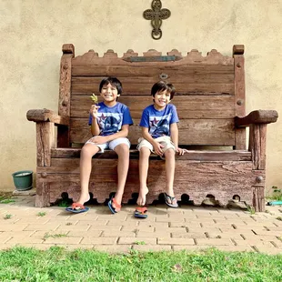 Outside seating area